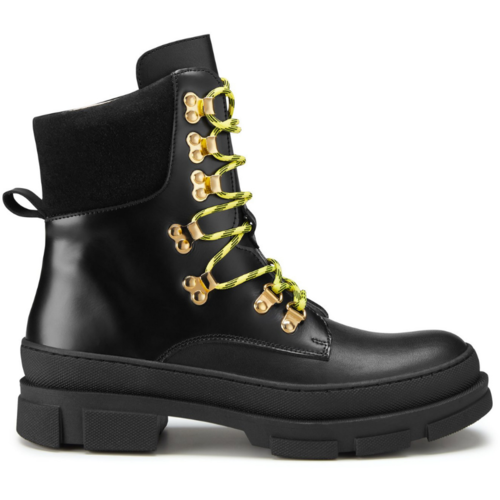 Rogue Matilda Inca Designer Leather Boots in Black