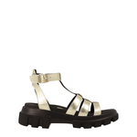 GADEA by LODI Sandals in Smooth Gold Leather