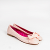 Le Babe Pink Quilted Ballerina Pumps
