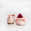 Le Babe Pink Quilted Ballerina Pumps