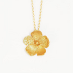 Buttercup Gold Flower Pendant - Ottoman Hands