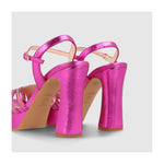 LODI Tidena Hot Pink Platform Sandals