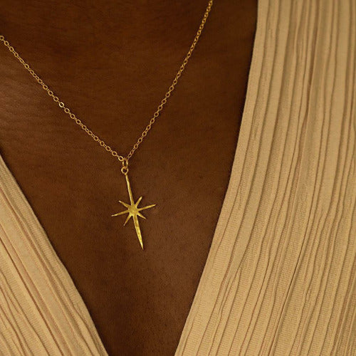 Ottoman Hands North Star Necklace