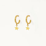 Star Charm Earrings - Ottoman Hands