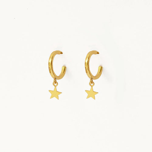 Star Charm Earrings - Ottoman Hands